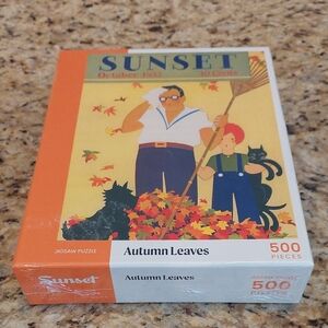 NEW 500 piece Jigsaw Puzzle Sunset Magazine